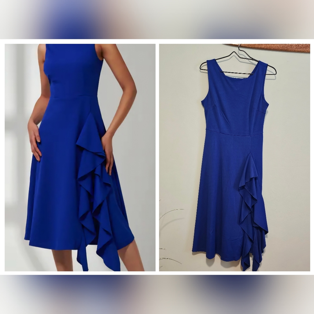 **NWT** Royal Blue Sleeveless Dress, Small